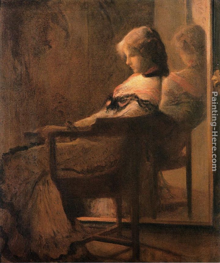 Reflections painting - Joseph Rodefer de Camp Reflections art painting